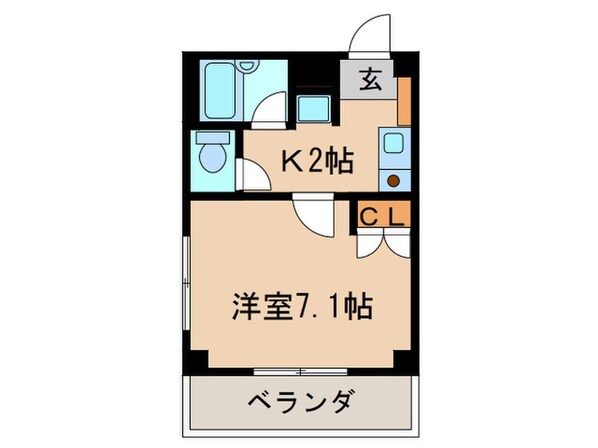 本陣通ビルの物件間取画像